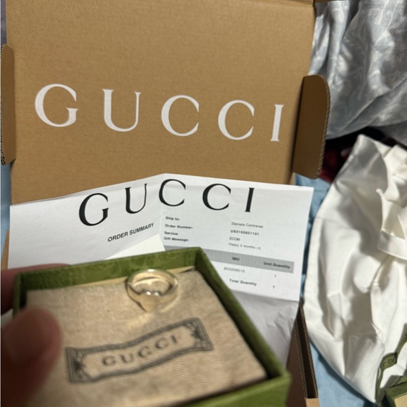 Gucci Necklace and Gucci Ring - Picture 4 of 5